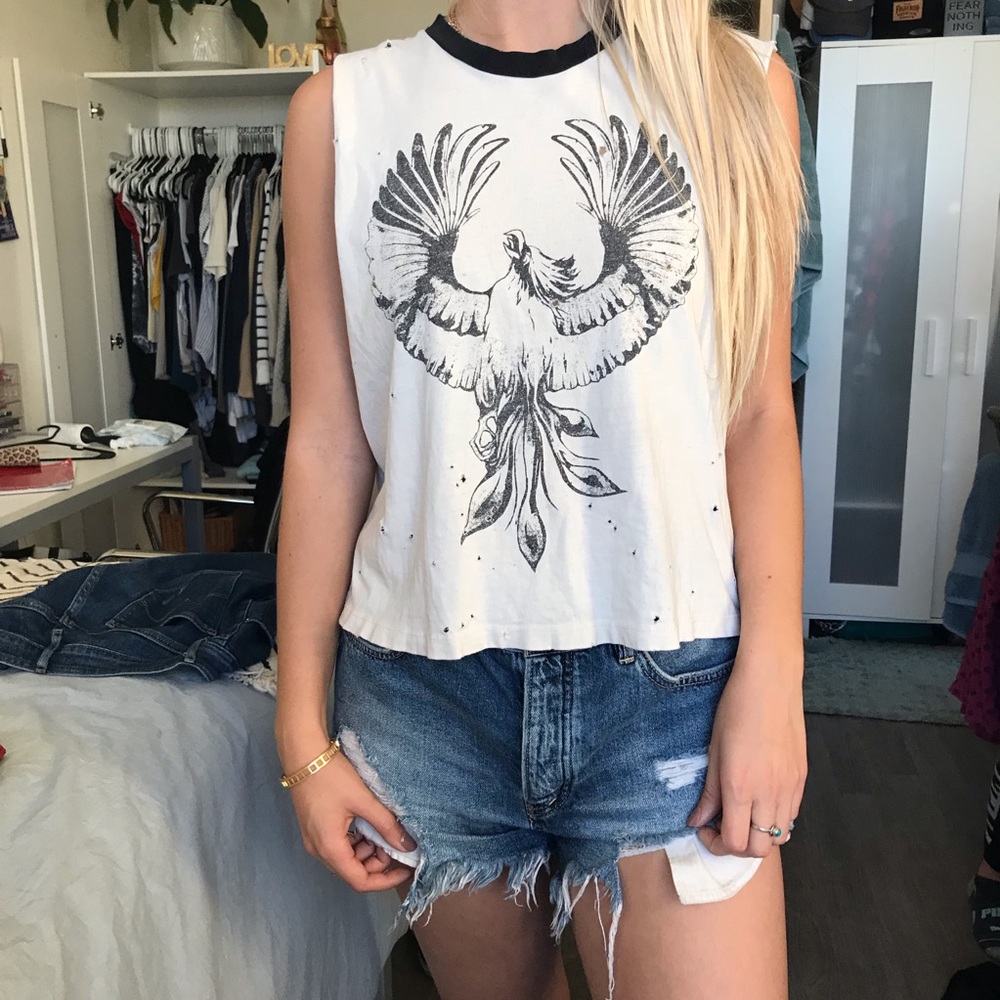 LF Cut Off, Distressed Tank - Picture 2 of 3